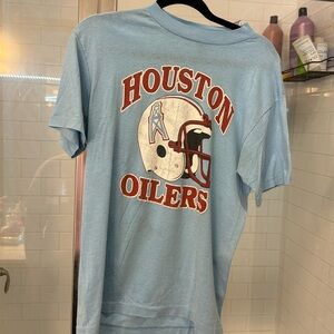 Authentic vintage Houston oilers tee
